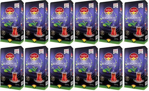 Bergamot Aromalı Siyah Çay 12x1 Kg