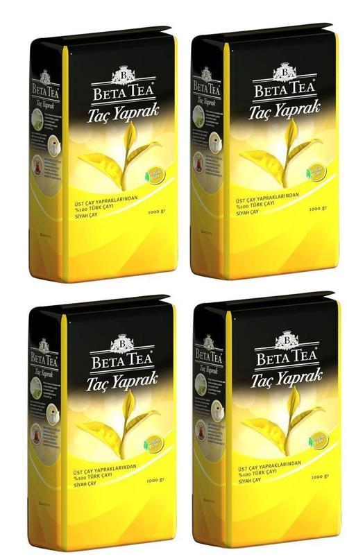 Taç Yaprak Siyah Çay 4x1 Kg