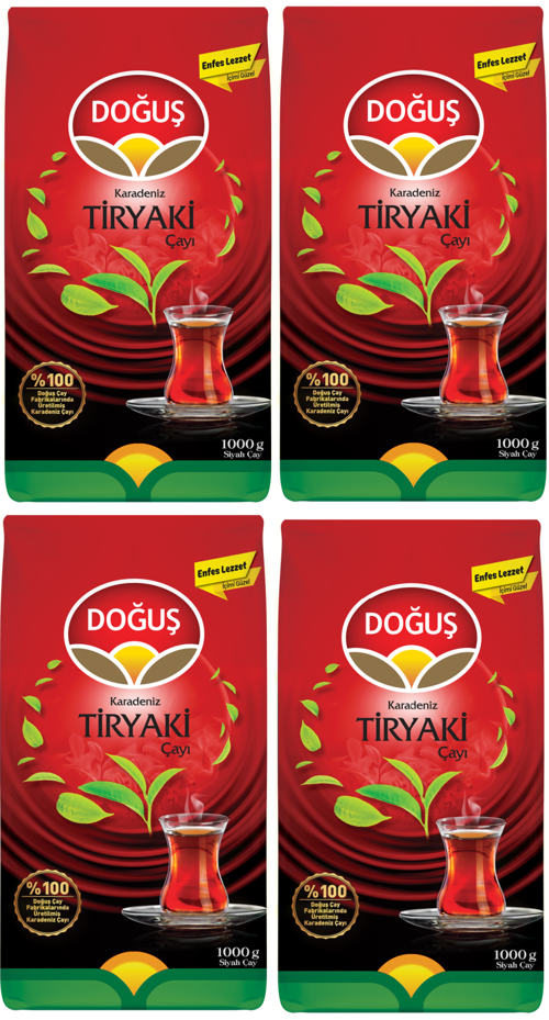 Karadeniz Tiryaki Çayı 4x1 Kg