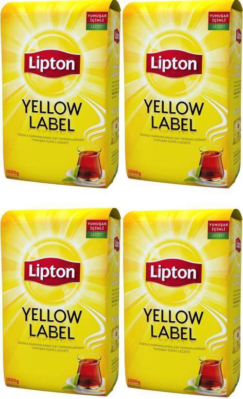 Yellow Label Siyah Çay 4x1 Kg