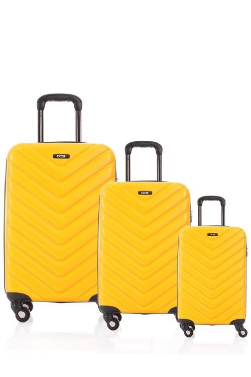 5175 Abs Kabin, Orta ve Büyük Boy 3'lü Valiz Seti