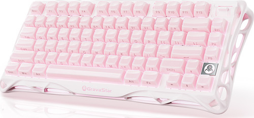 Mercury K1 RGB Kablosuz Mekanik Gaming Klavye, Alüminyum Çerçeveli, İngilizce Q, Special E