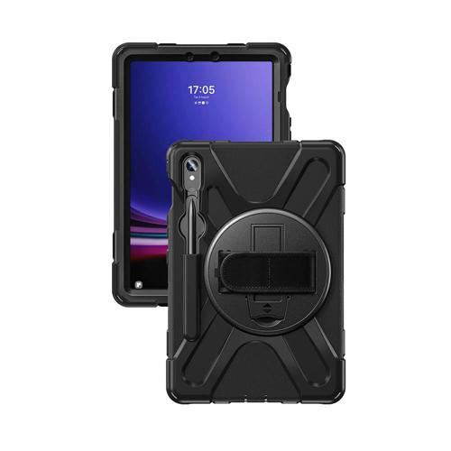 Samsung Galaxy Tab S9 Fe (10.9) 2023 Zırhlı Armour Defender Askılı Kılıf Sm- X510 X516 X518