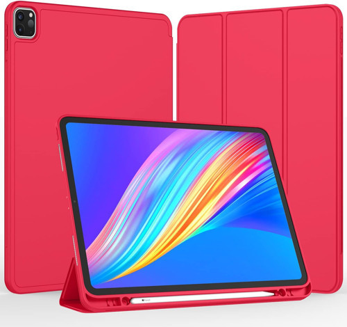 Apple iPad Pro 11 M4 (2024) Kalemlikli Uyku Modlu Yatay Standlı Stromix Smart Kılıf A2837 A2836