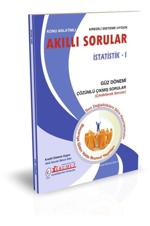 İlkumut Yayınları - İstatistik - I - (Konu Anlatımlı ve Çözümlü Sorular)