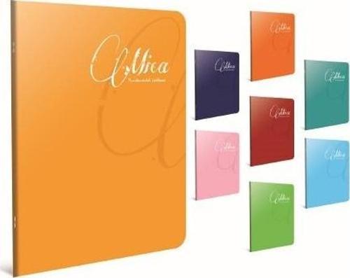 A4 Mica Dikişli Plastik Kapak Defter 140 Yaprak Çizgili 3628 (6 Lı Paket)