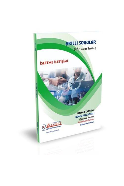 İlkumut Yayınları - İşletme İletişimi (Konu Anlatımlı ve Çözümlü Sorular)