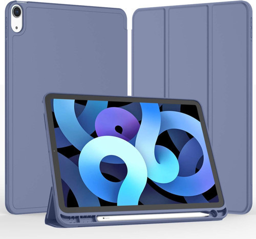 Apple iPad Air 11 inc M2 (2024) Kalemlikli Uyku Modlu Yatay Standlı Stromix Smart Kılıf A2902 A2903 A2904