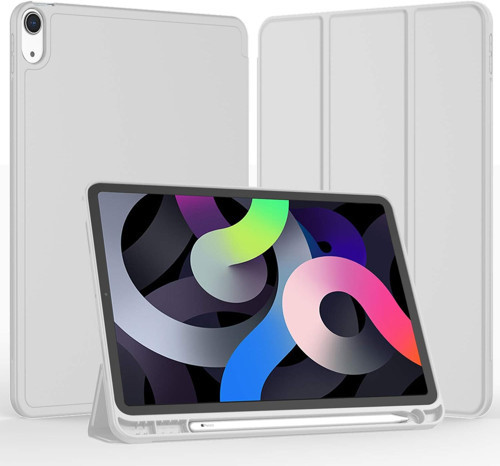 Apple iPad Air 11 inc M2 (2024) Kalemlikli Uyku Modlu Yatay Standlı Stromix Smart Kılıf A2902 A2903 A2904