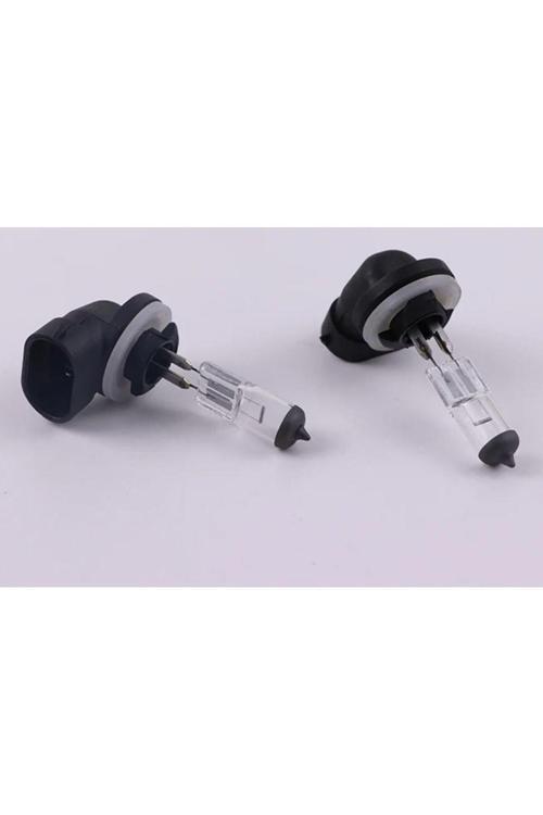 2 Adet 12V H27 27W Eğri Soket Standart Halogen Ampul