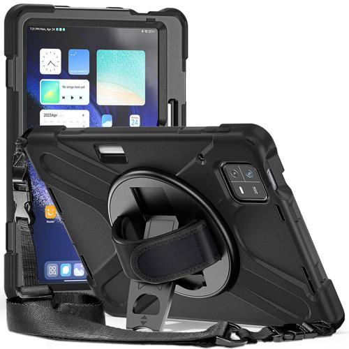 Xiaomi Pad 6 Zırhlı Armour Defender Askılı Kılıf