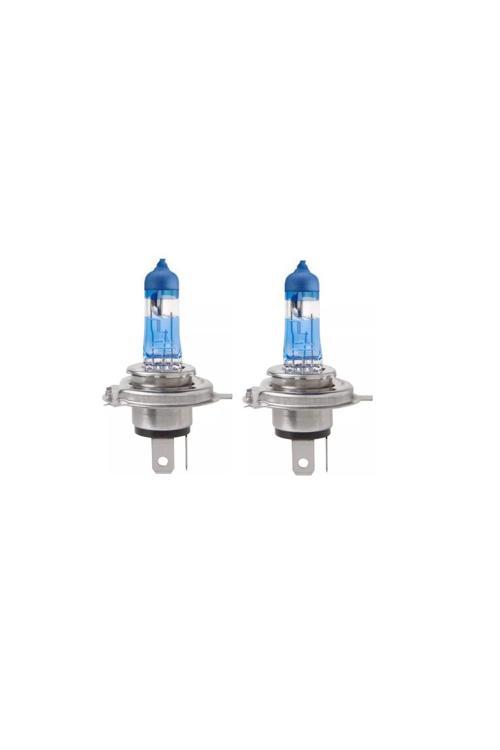 12V 60/55W H4 %100 Fazla Standart Sarı Işık Ampul Seti