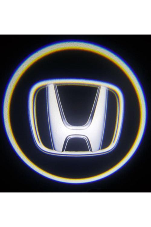 2 Adet Honda İle Uyumlu Pilli Yapıştırmalı Sensörlü Mıknatıssız Kapı Altı Led Logo
