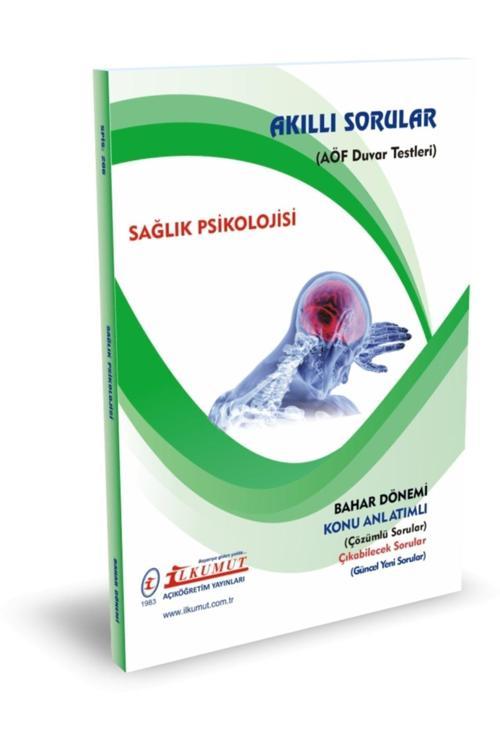 İlkumut Yayınları - Sağlık Psikolojisi - (Konu Anlatımlı ve Çözümlü Sorular)