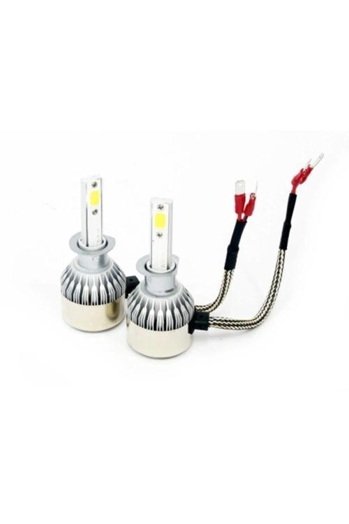 H1 Şimşek Etkili Led Xenon Zenon 6000K Beyaz