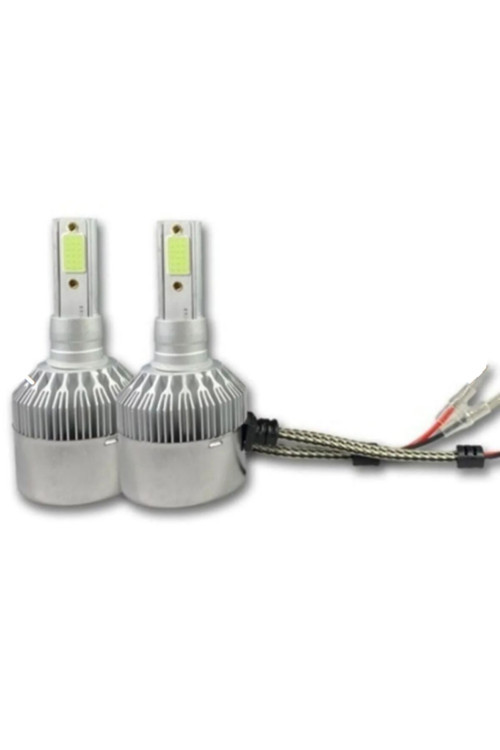 H3 Şimşek Etkili Led Xenon 8000K Buz Mavisi