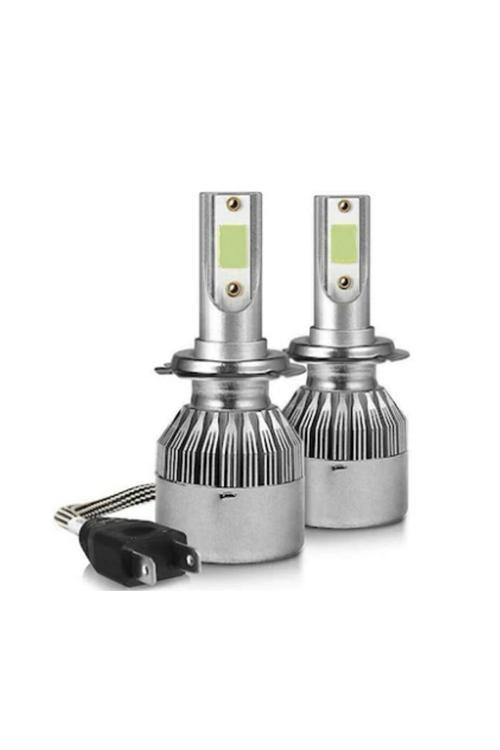 H7 Şimşek Etkili Led Xenon 8000K Buz Mavisi