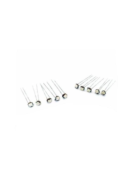 10 Adet T3-T4-T5 Duy Uyumlu Mini Kıl Bacak Led Ampul Yeşil