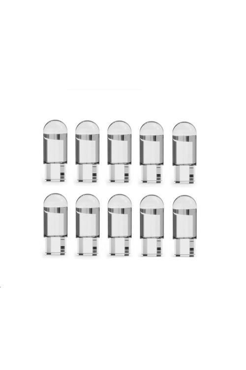 10 Adet Yeni Nesil T10 Led Ampul Park Plaka İç Aydınlatma Ledi Beyaz
