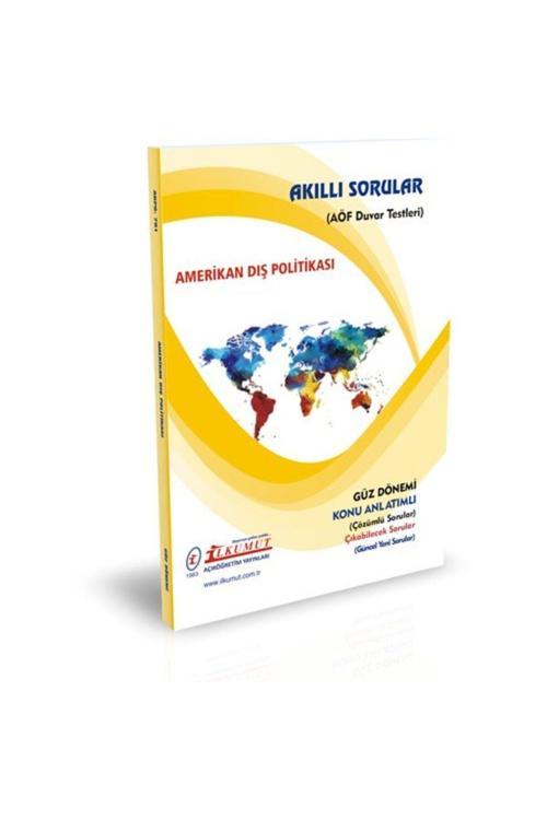 İlkumut Yayınları - Amerikan Dış Politikası - (Konu Anlatımlı ve Çözümlü Sorular)