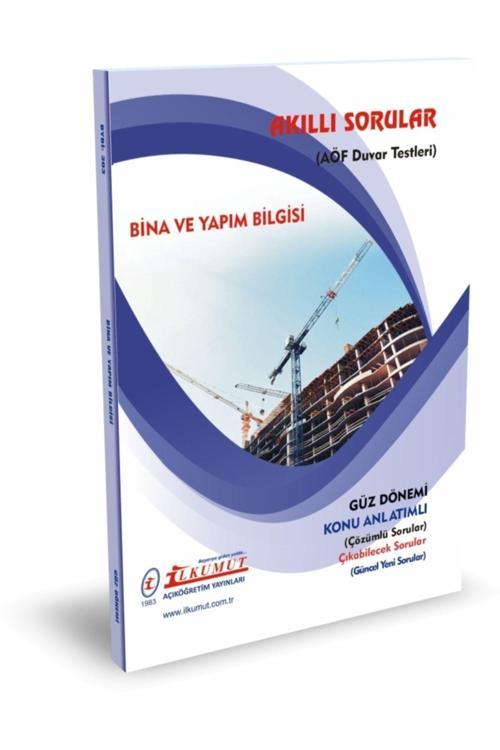 İlkumut Yayınları - Bina ve Yapım Bilgisi - (Konu Anlatımlı ve Çözümlü Sorular)