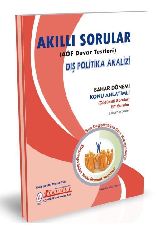 İlkumut Yayınları - Dış Politika Analizi - (Konu Anlatımlı ve Çözümlü Sorular)