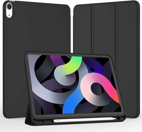 Apple iPad Air 11 inc M3 (2025) Kalemlikli Uyku Modlu Yatay Standlı Stromix Smart Kılıf A3266 A3267