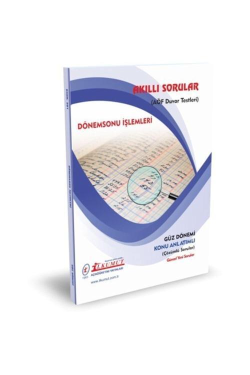 İlkumut Yayınları - Dönemsonu İşlemleri - (Konu Anlatımlı ve Çözümlü Sorular)