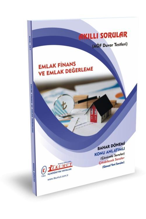 İlkumut Yayınları - Emlak Finans ve Emlak Değerleme - (Konu Anlatımlı ve Çözümlü Sorular)