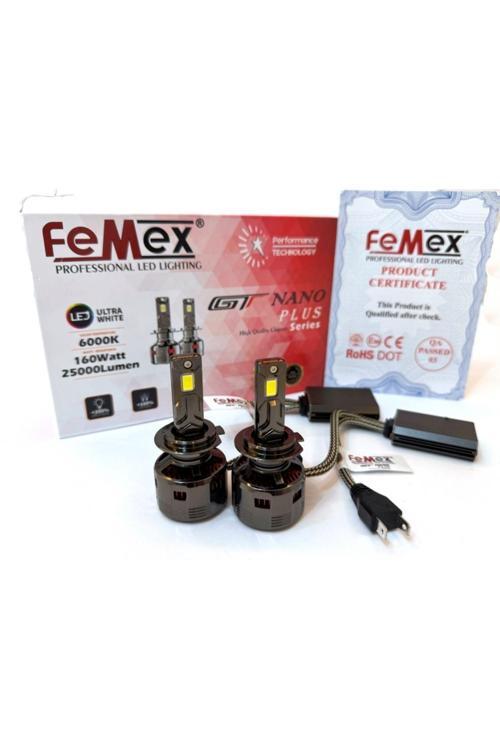 Gt Nano Plus H7 Şimşek Etkili Led Xenon 160W 25000 Lumen