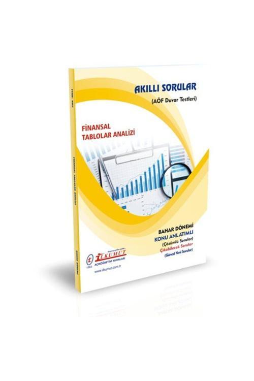 İlkumut Yayınları - Finansal Tablolar Analizi - (Konu Anlatımlı ve Çözümlü Sorular)