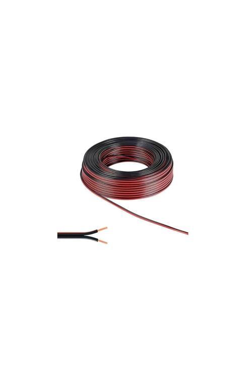 10 Metre 2X0.75 Elektrik Tesisat Bitişik Yassı Kordon Hoparlör Kablosu