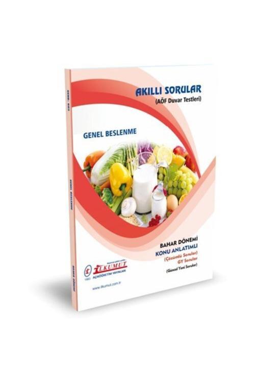 İlkumut Yayınları - Genel Beslenme - (Konu Anlatımlı ve Çözümlü Sorular)