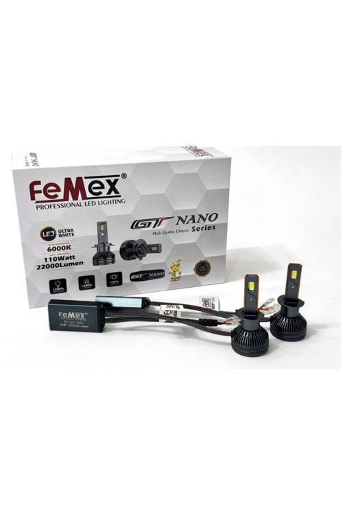 Gt Nano Pro H1 Şimşek Etkili Led Xenon 110W 22000 Lumen