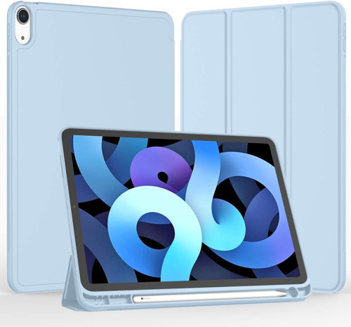 Apple iPad Air 11 inc M3 (2025) Kalemlikli Uyku Modlu Yatay Standlı Stromix Smart Kılıf A3266 A3267