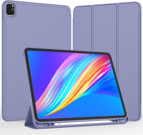 Apple iPad Pro 11 M4 (2024) Kalemlikli Uyku Modlu Yatay Standlı Stromix Smart Kılıf A2837 A2836