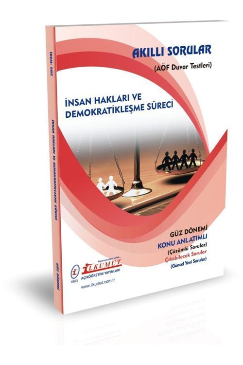 İlkumut Yayınları - İnsan Hakları ve Demokratikleşme Süreci (Konu Anlatımlı ve Çözümlü Sorular)