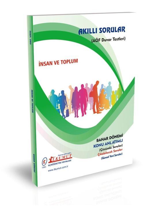 İlkumut Yayınları - İnsan ve Toplum - (Konu Anlatımlı ve Çözümlü Sorular)