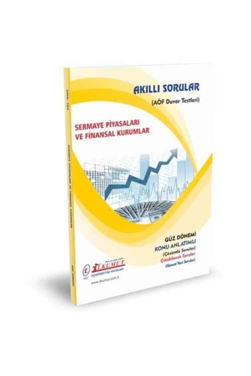İlkumut Yayınları - Sermaye Piyasaları ve Finansal Kurumlar - (Konu Anlatımlı ve Çözümlü Sorular)