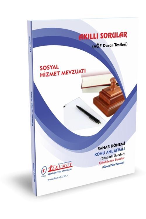 İlkumut Yayınları - Sosyal Hizmet Mevzuatı - (Konu Anlatımlı ve Çözümlü Sorular)