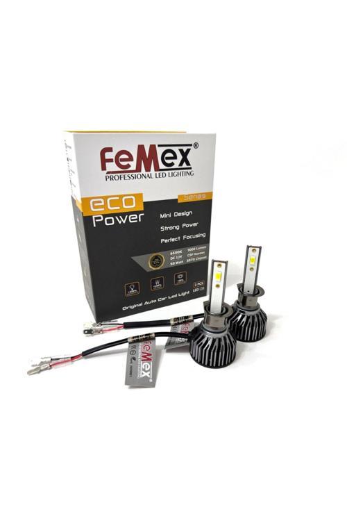 Yeni Eco Power H1 Şimşek Etkili Led Xenon 50W 9000 Lumen