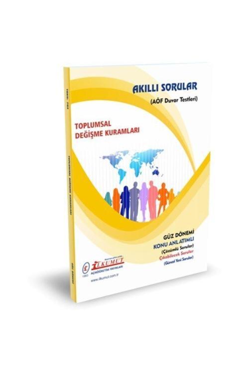İlkumut Yayınları - Toplumsal Değişme Kuramları (Konu Anlatımlı ve Çözümlü Sorular)