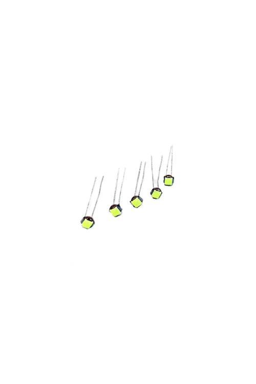 5 Adet T3-T4-T5 Duy Uyumlu Mini Kıl Bacak Led Ampul Buz Mavisi