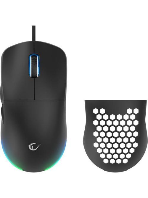 BLINK Siyah 7 Makro Tuşlu RGB 12800 DPI Gaming Oyuncu Mouse