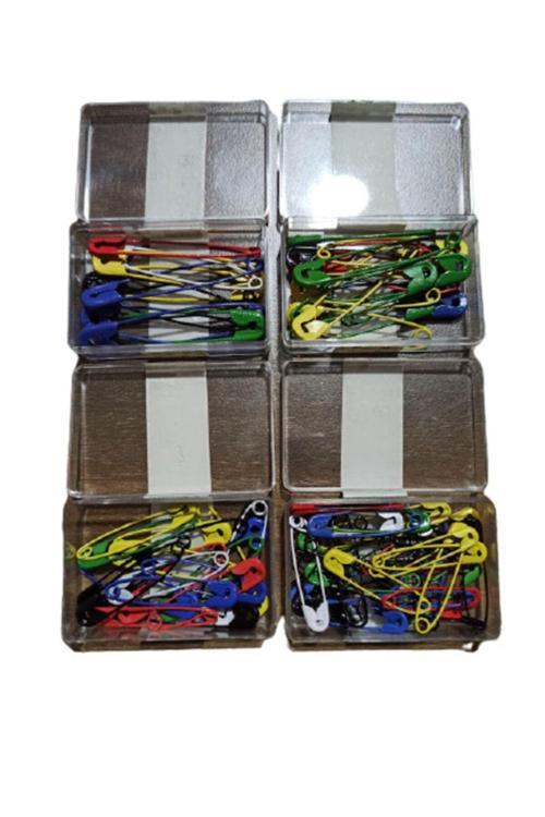 (4 Lü Set) Renkli Çengelli Iğne Çatal Iğne (4 Lü Set)