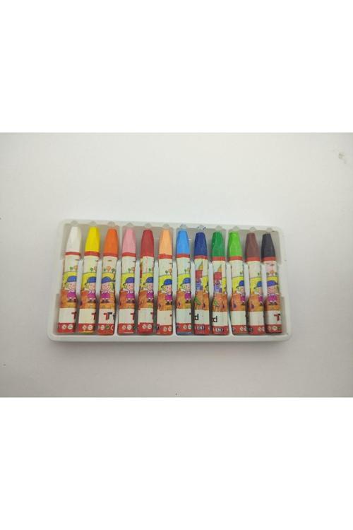 12 Renkli Pastel Boya Kalemi Boyama Sayfaları Için Renkli Pastel Boya 7Cm Aktivite Ve Eğitim