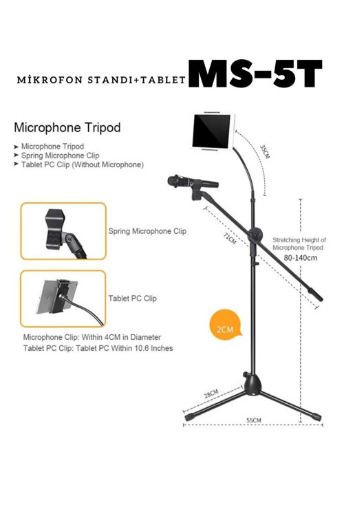 Sm-5T Mikrofon Standı