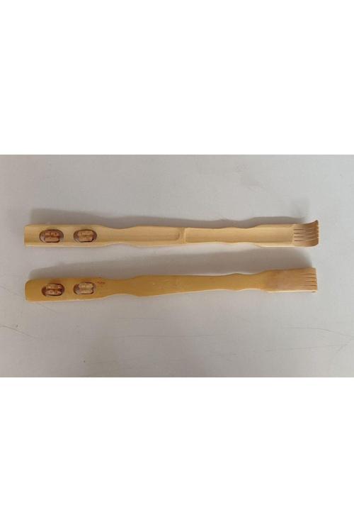( 2 Adet ) Ahşap Sırt Kaşıma Aleti ,45Cm Bambu Sırt Kaşıyıcı