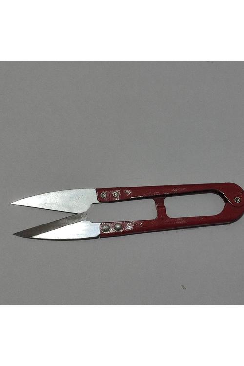 Profesyonel Metal İplik Makası Özel Olarak Keskinletilmiş Bıçaklar Paslanmaz Çelikyaylı Makas
