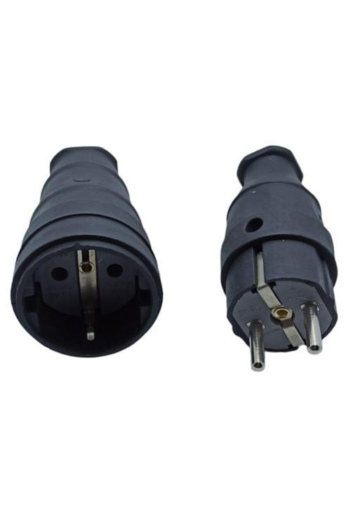 Kauçuk Topraklı Fiş Dış Mekan Erkek Ve Dişi (1 Set)